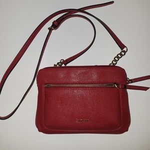 Calvin Klein red shoulder bag